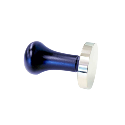 Tamper 57/58mm blauw RVS