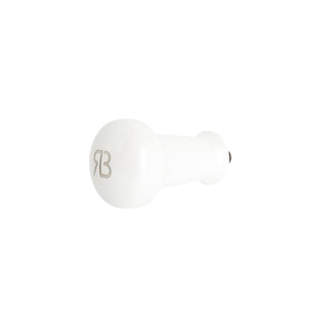 Reg Barber Reg Barber Handle Tall Powder Coated Pearl