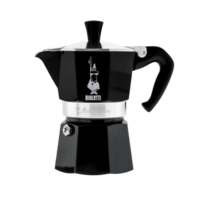 Bialetti Mokapot Moka Express aluminium [3 kops] ZWART