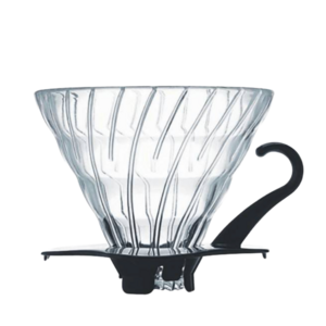 Hario Hario Dripper V60 #2 Glas Zwart