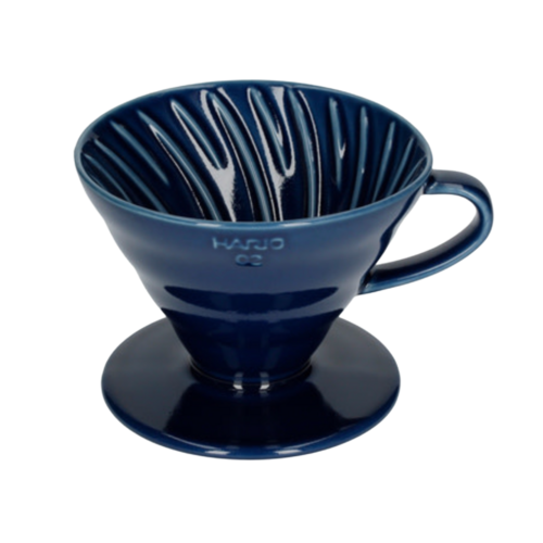 Hario Hario Dripper V60 Porselein #2 - Indigo Blauw