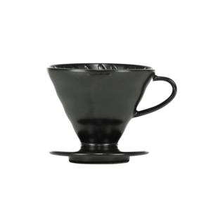 Hario Hario Dripper V60 Porselein #2 - Mat Zwart