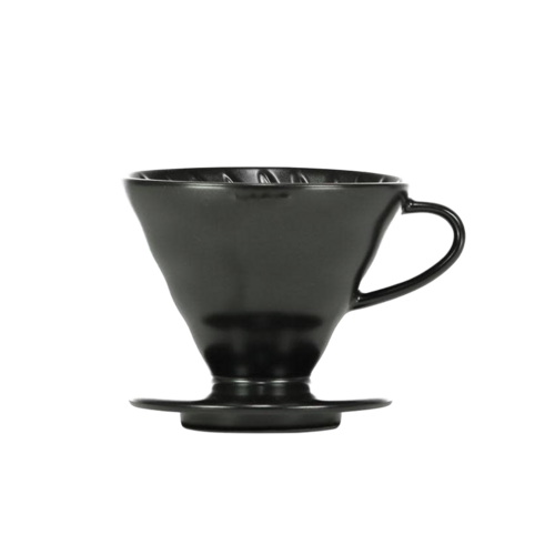 Hario Hario Dripper V60 Porselein #2 - Mat Zwart