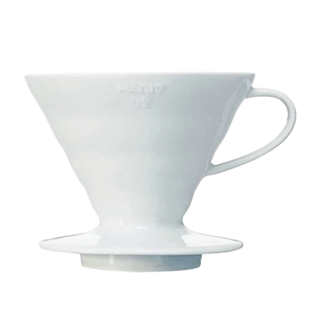 Hario V60 Dripper #2 Ceramic Wit