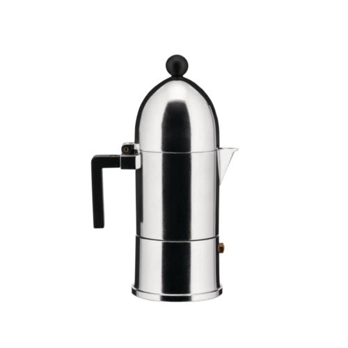 Alessi Mokapot Alessi "La Cupola" 3-kops alu