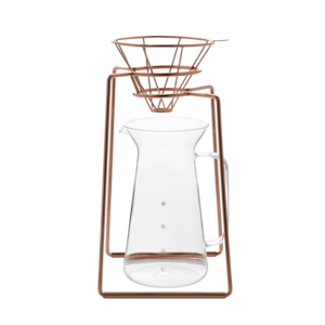 Toast H.A.N.D. Pour over coffee stand set koper 600ml (ACTIE) Toast H.A.N.D. Pour over coffee stand set koper 600ml (ACTIE)