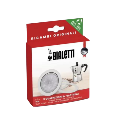 Bialetti Bialetti ALU 3 ringen + 1 zeefje [6 kops]