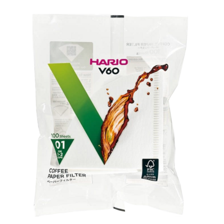 Hario HARIO Filters V60 #1 -100 st.