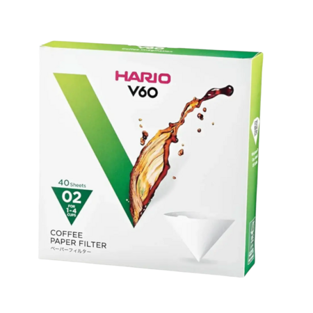 Hario Filters V60 - 2 kops - 40st