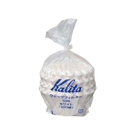 Kalita Kalita Wave #185 filters wit 100 stuks groot