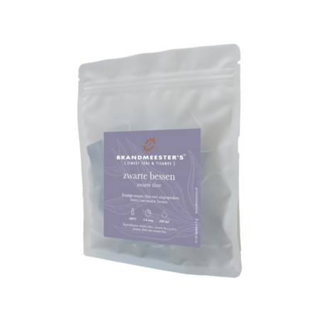 Brandmeesters Zwarte Bessen - theezakjes 25 st.