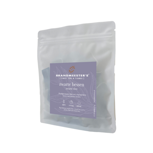 Brandmeesters Zwarte Bessen - theezakjes 25 st.