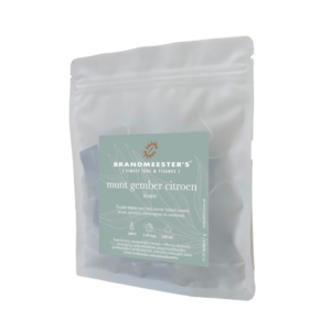 Brandmeesters Munt/Gember/Citroen - theezakjes 25 st.