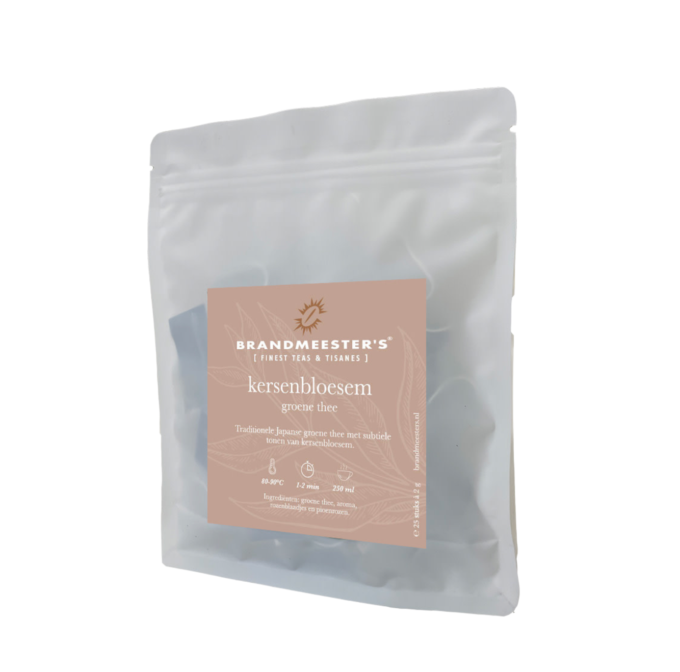 Brandmeesters Kersenbloesem - theezakjes 25 st.