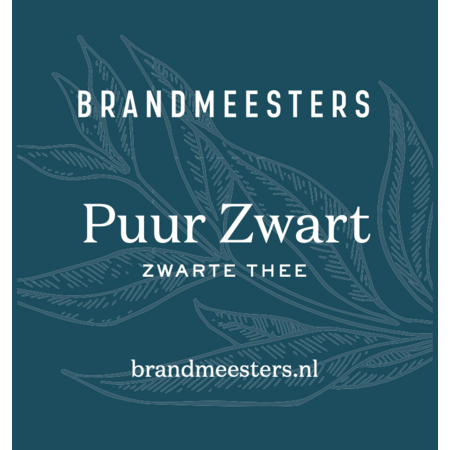 Brandmeesters Theezakjes Bulk - Puur Zwart 100 st.