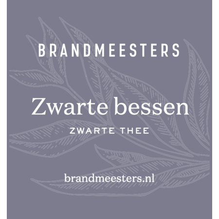 Brandmeesters Theezakjes Bulk - Zwarte Bessen 100 st.