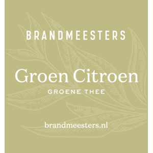 Brandmeesters Theezakjes Bulk - Groen Citroen 100 st.