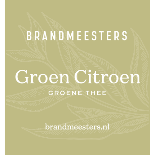 Brandmeesters Theezakjes Bulk - Groen Citroen 100 st.