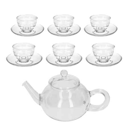 Hario Hario DONAU glazen thee set