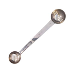 Maatschepje voor koffie en thee RVS