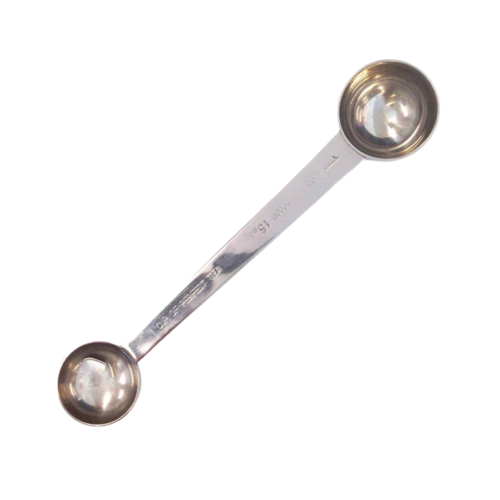 Maatschepje voor koffie en thee RVS