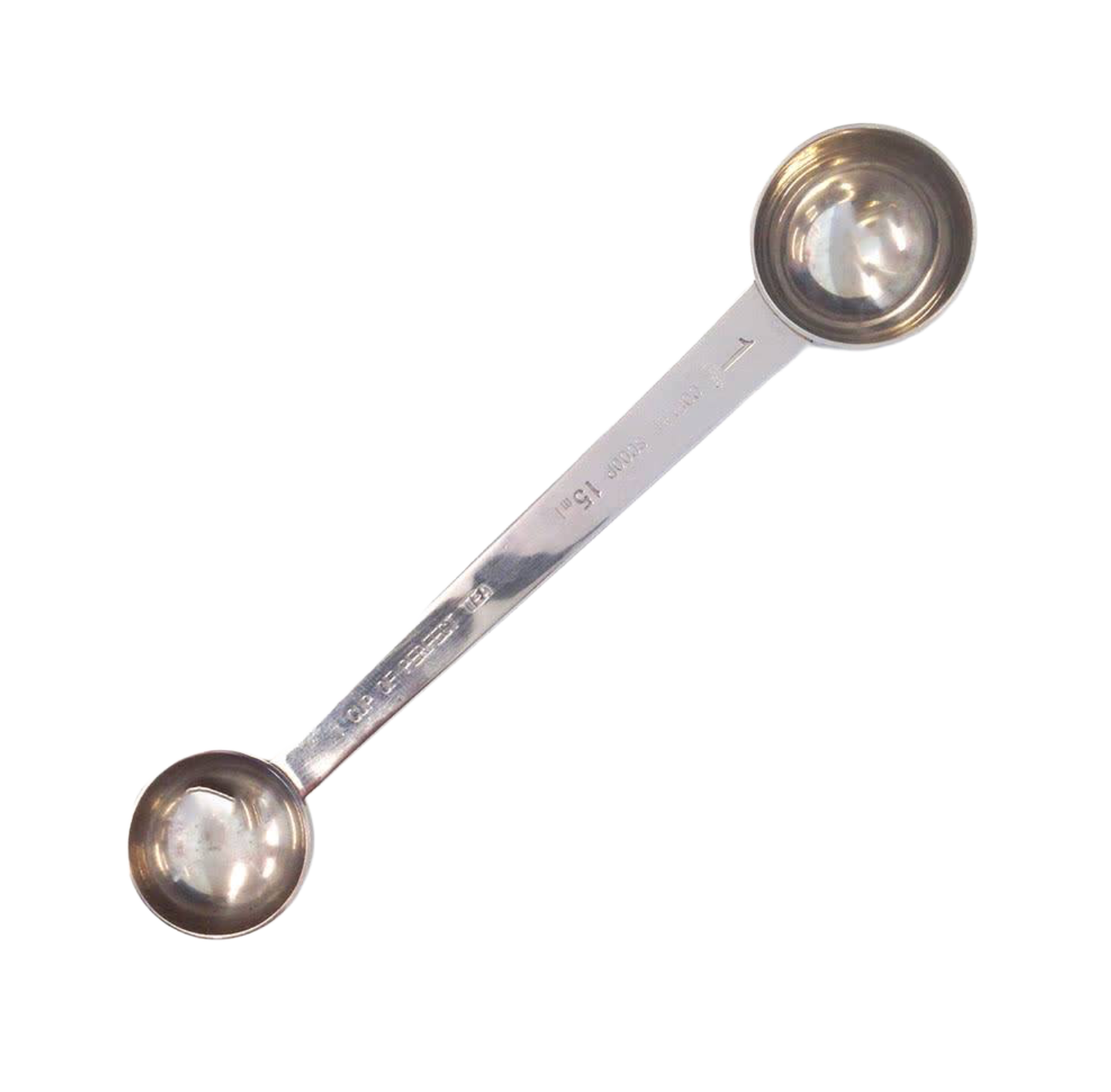 Maatschepje voor koffie en thee RVS