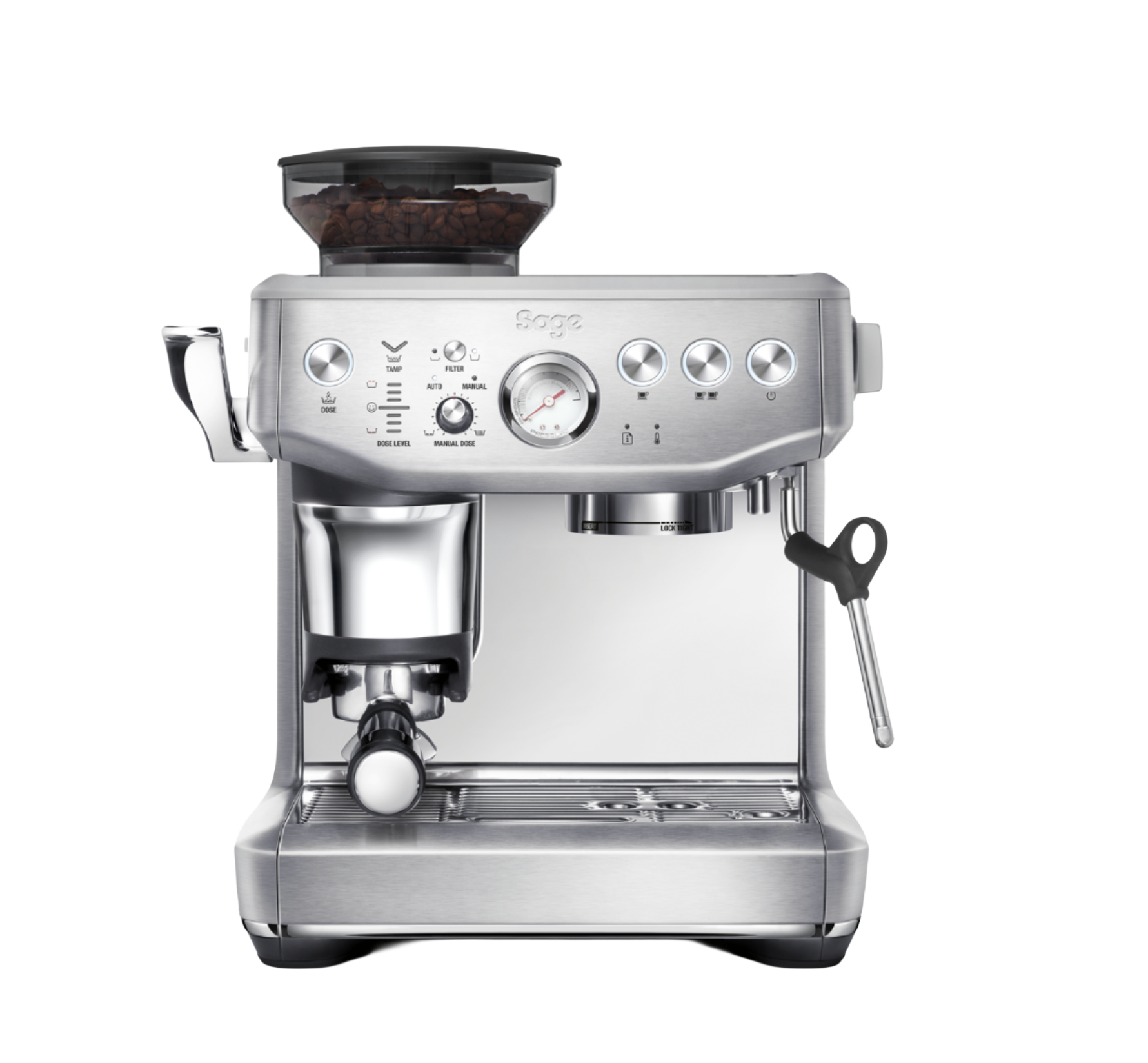 SAGE SAGE The Barista Express Impress Brushed Stainless Steel