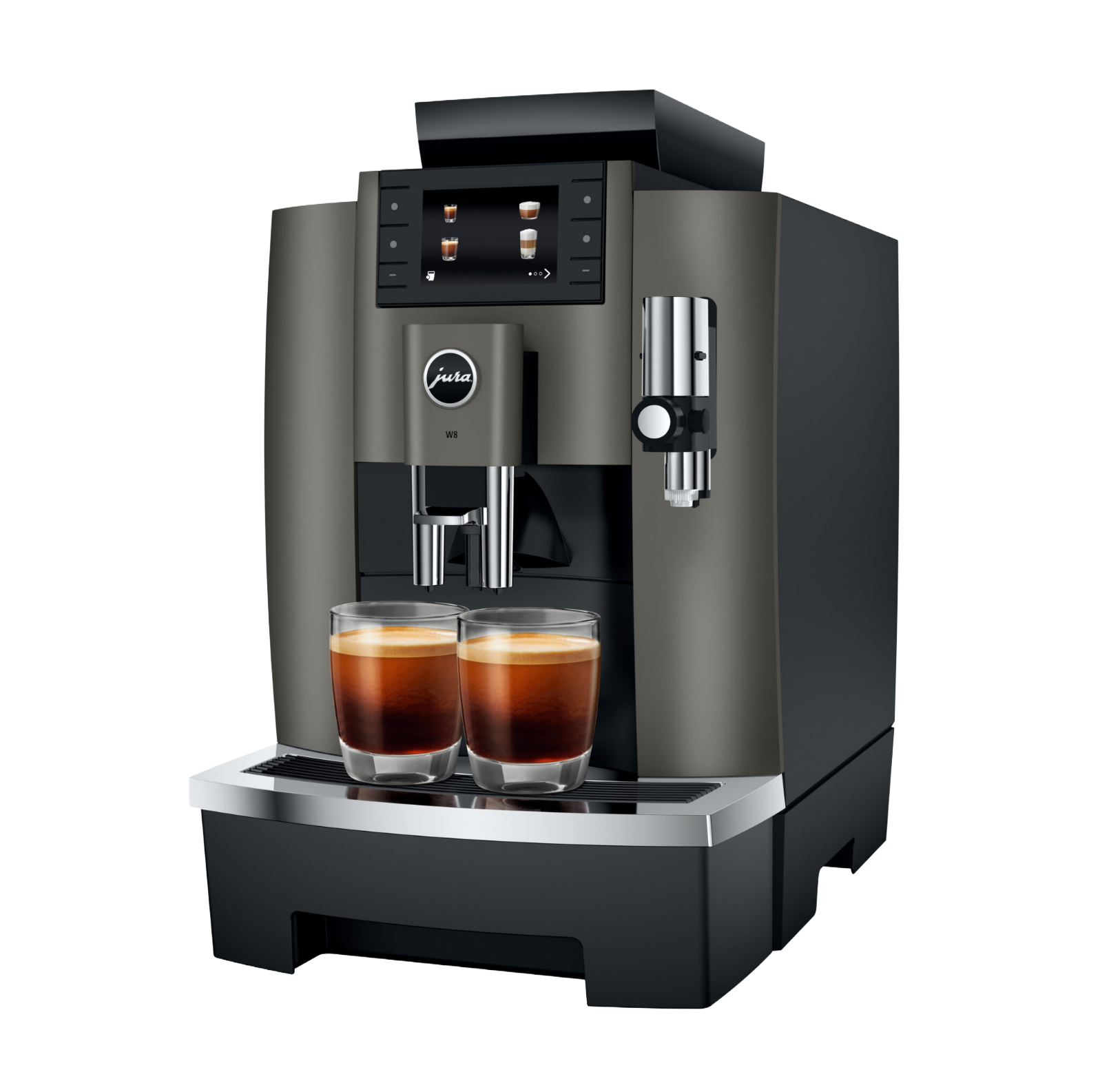 Jura Jura W8 Dark Dark Inox (EA) "NIEUW"