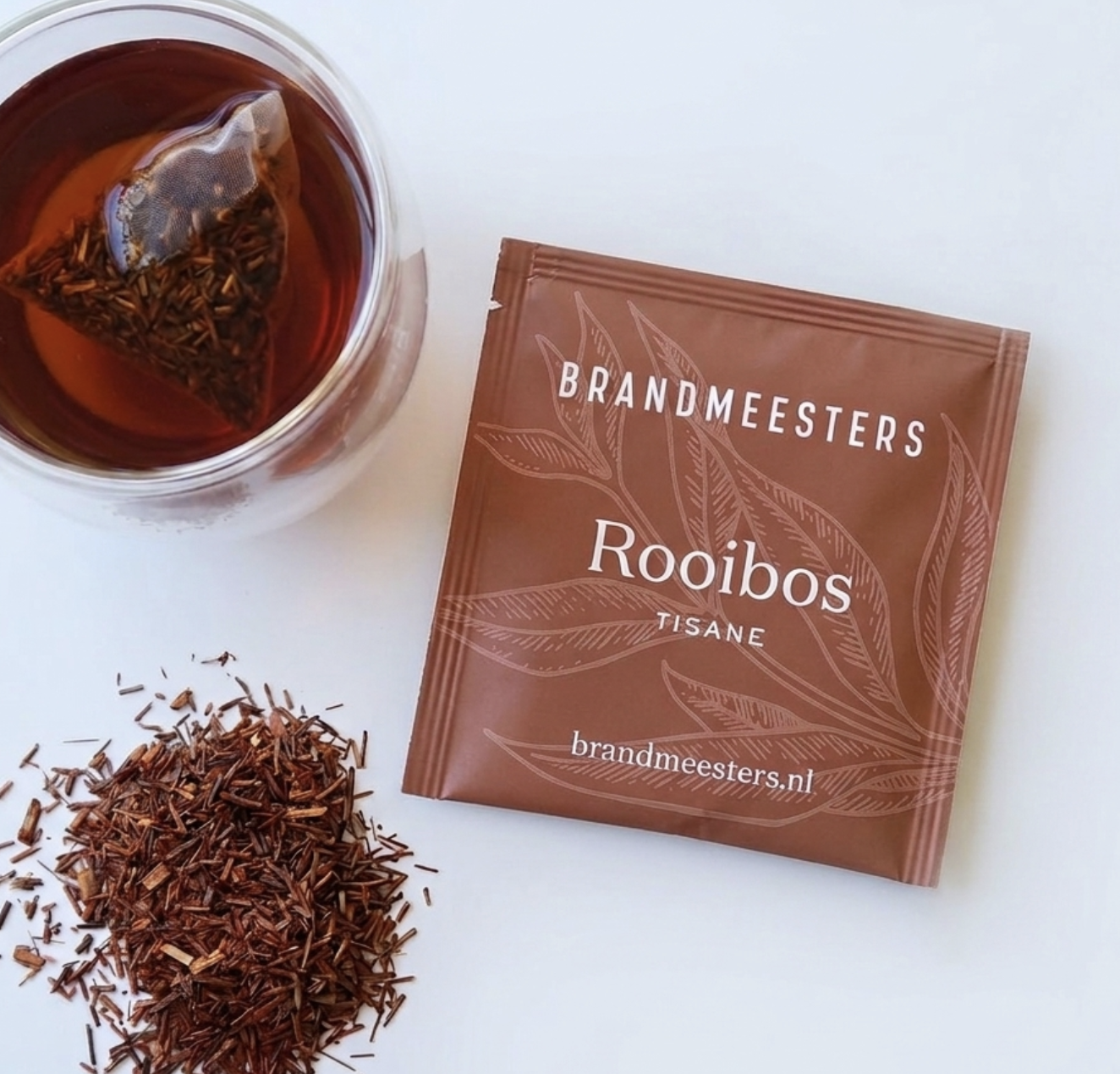Brandmeesters Theezakjes Bulk - Rooibos 100 st.