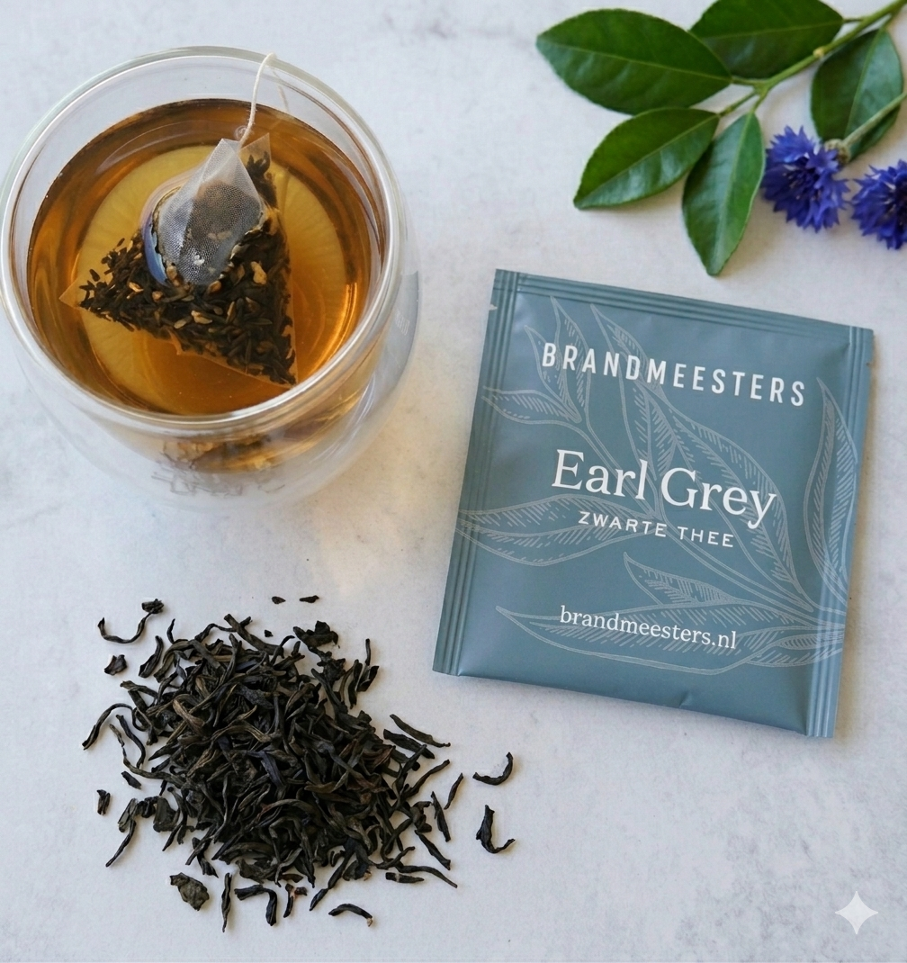 Brandmeesters Theezakjes Bulk - Earl Grey 100 st.