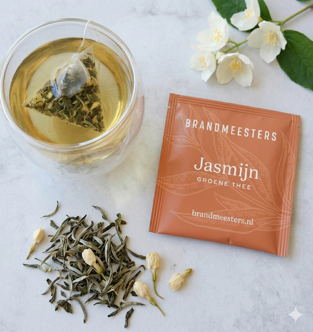 Brandmeesters Theezakjes Bulk - Jasmijn 100 st.