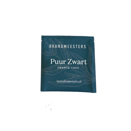 Brandmeesters Theezakjes Bulk - Puur Zwart 100 st.