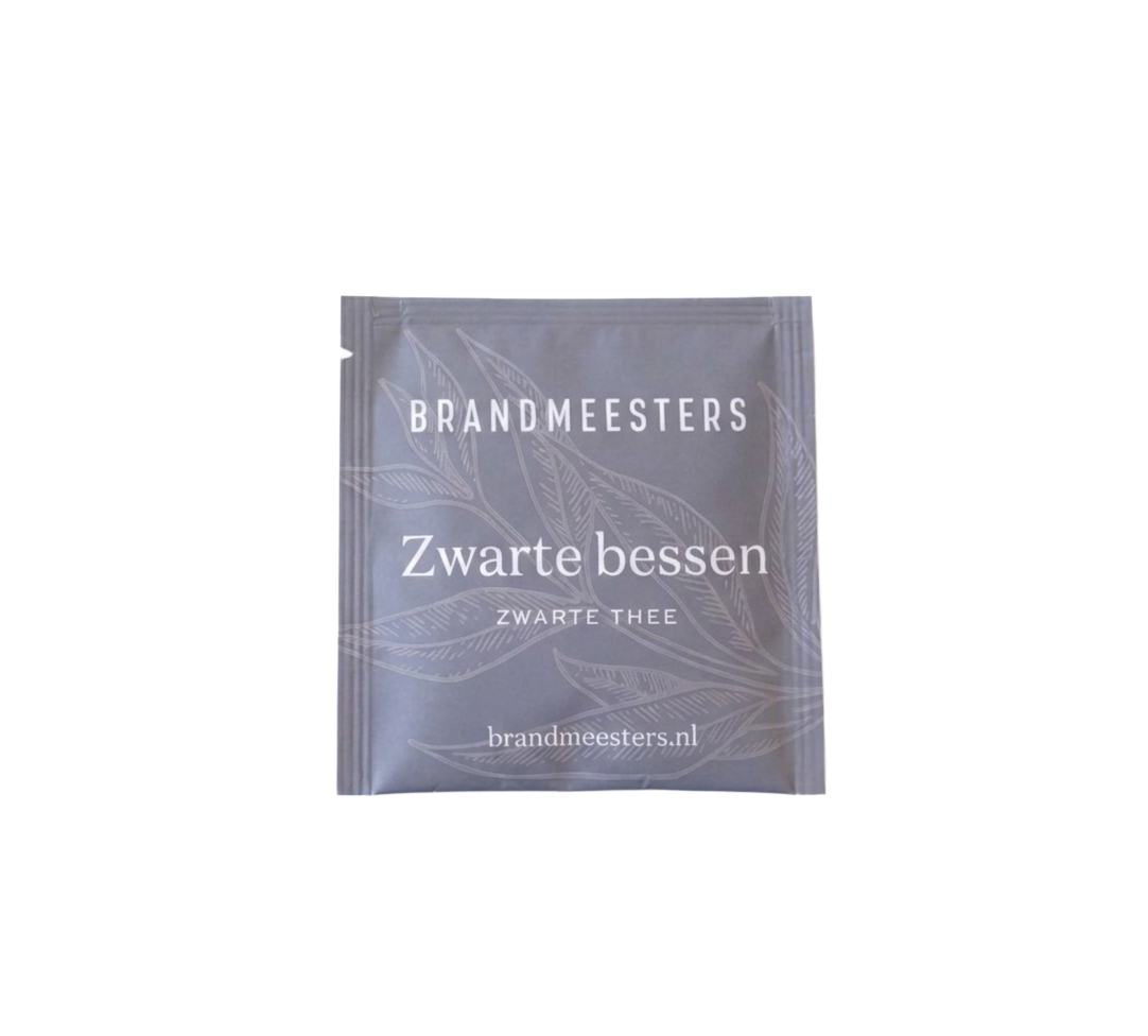 Brandmeesters Theezakjes Bulk - Zwarte Bessen 100 st.