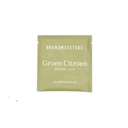 Brandmeesters Theezakjes Bulk - Groen Citroen 100 st.
