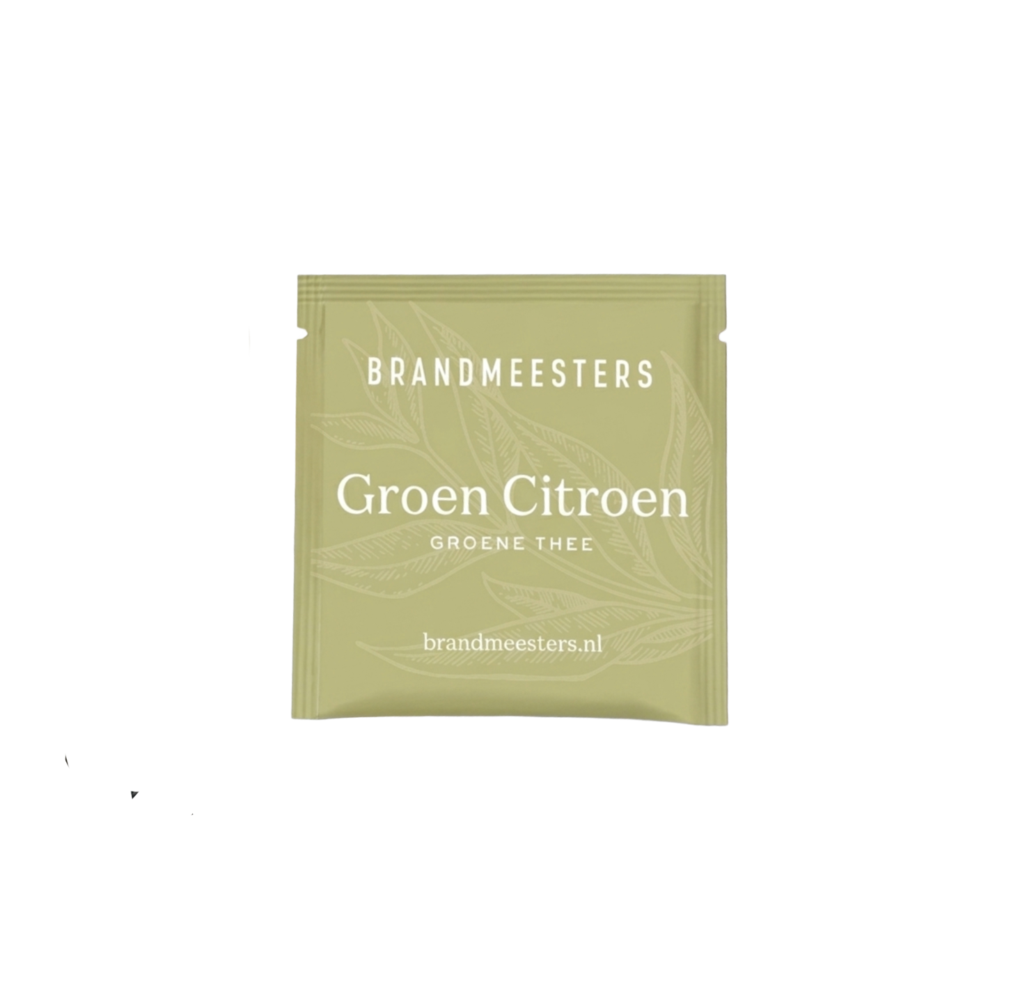 Brandmeesters Theezakjes Bulk - Groen Citroen 100 st.