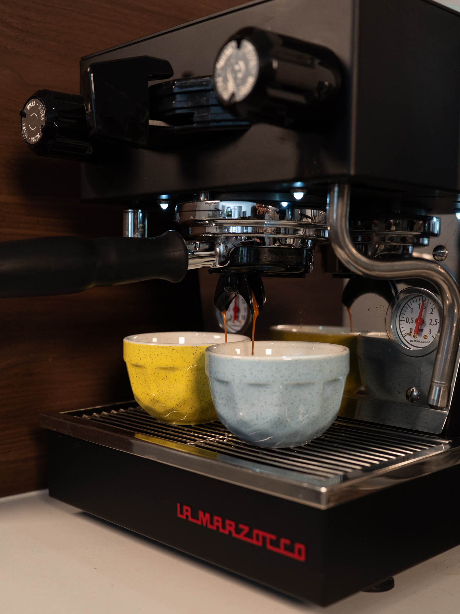 Pols Potten Pols Potten Cappuccino La Marzocco set van 4 Polygon NEW