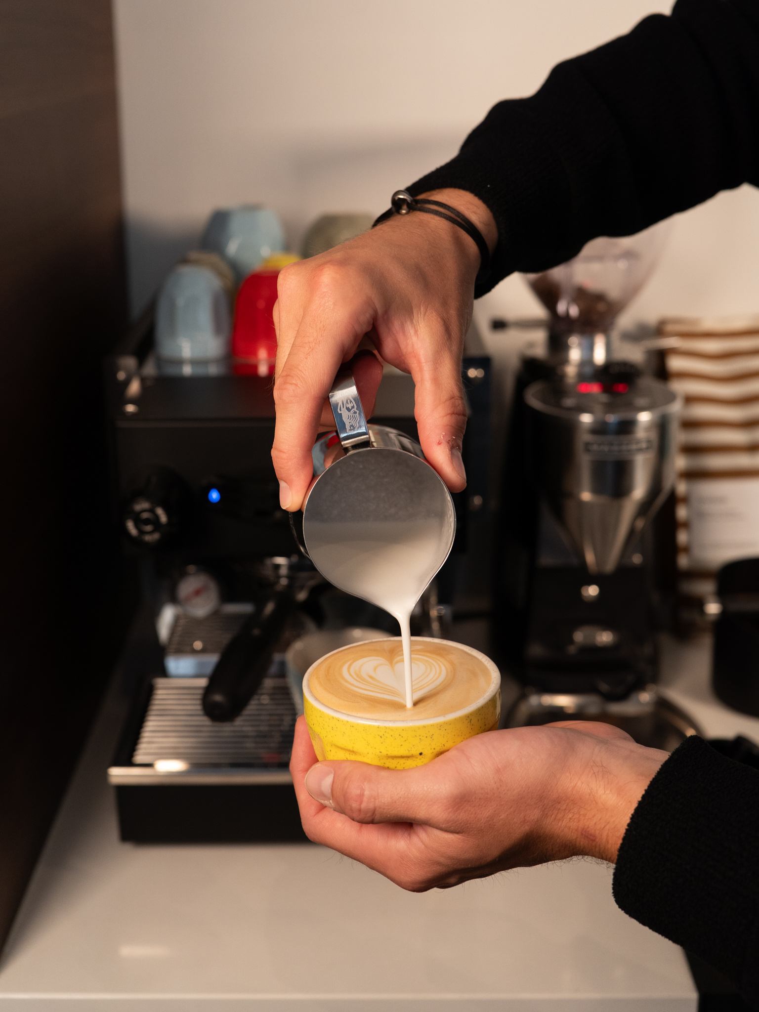 Pols Potten Pols Potten Espresso La Marzocco set van 4 Polygon NEW