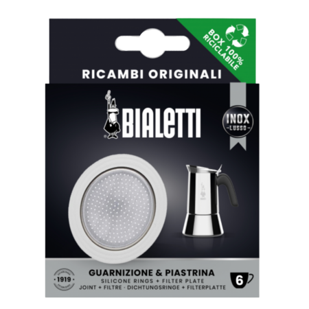 Bialetti Bialetti Venus RVS reserveringen en zeefje 6 Kops