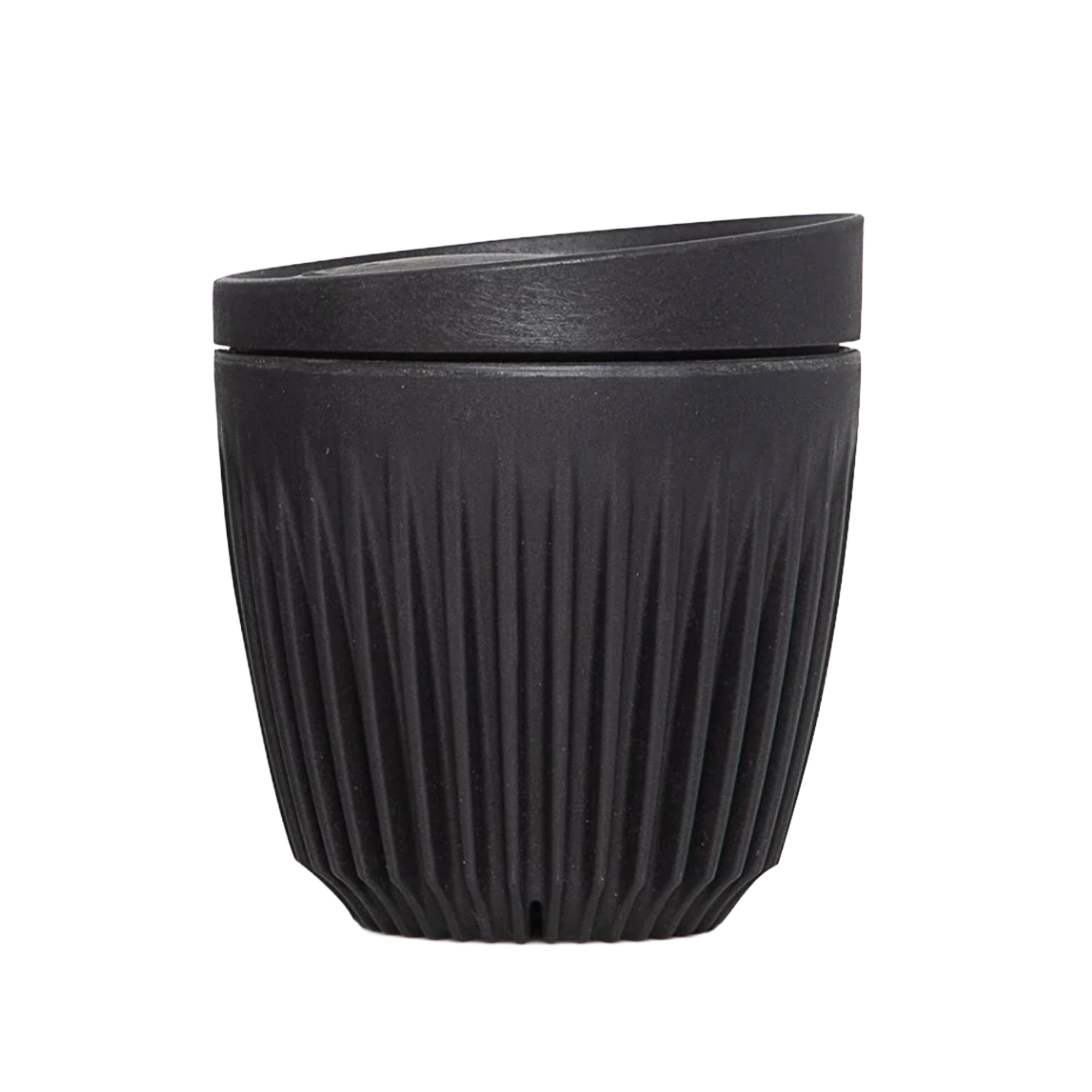 Huskee Cup&Lid - 6oz/18cl - Charcoal