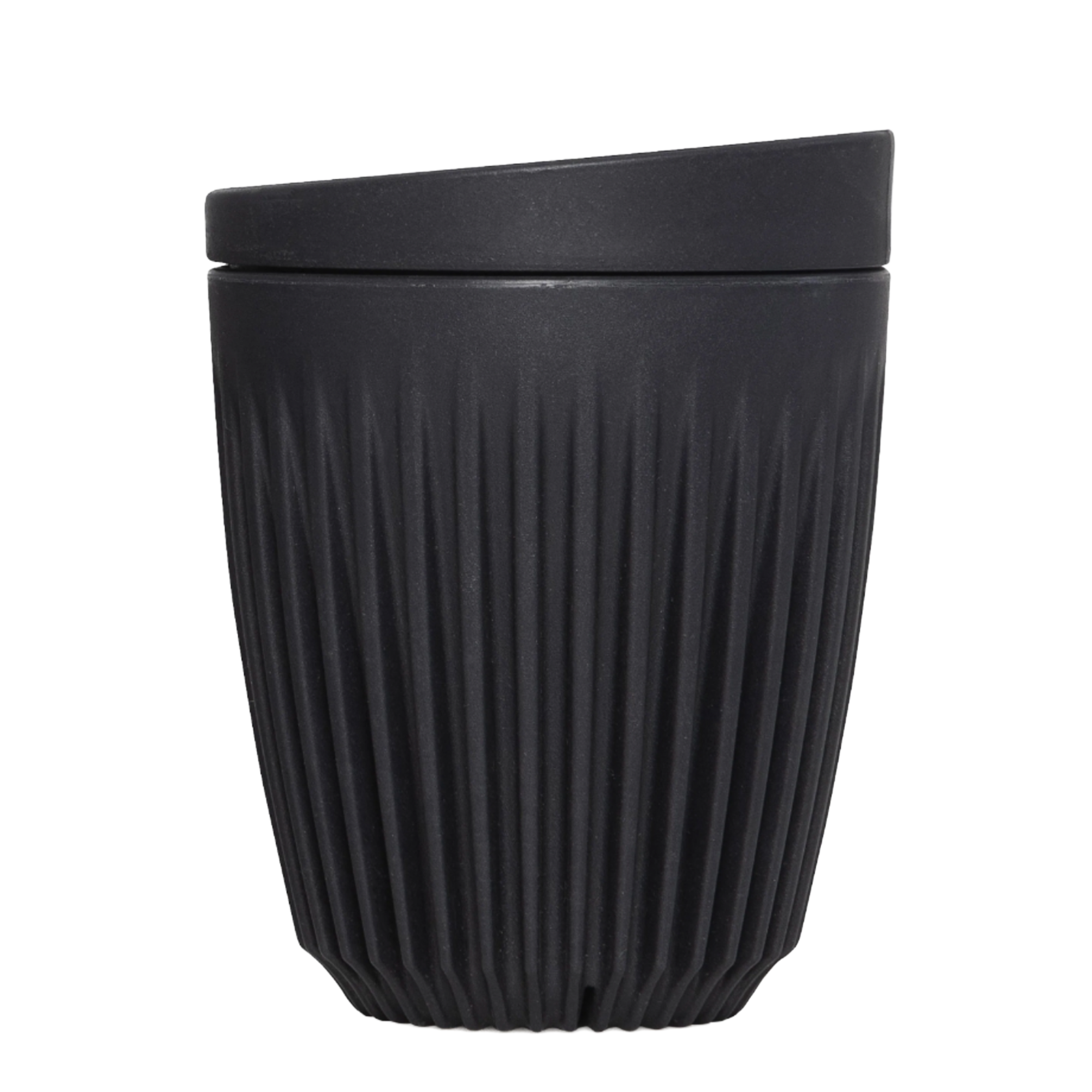 Huskee Cup&Lid - 8oz/24cl - Charcoal