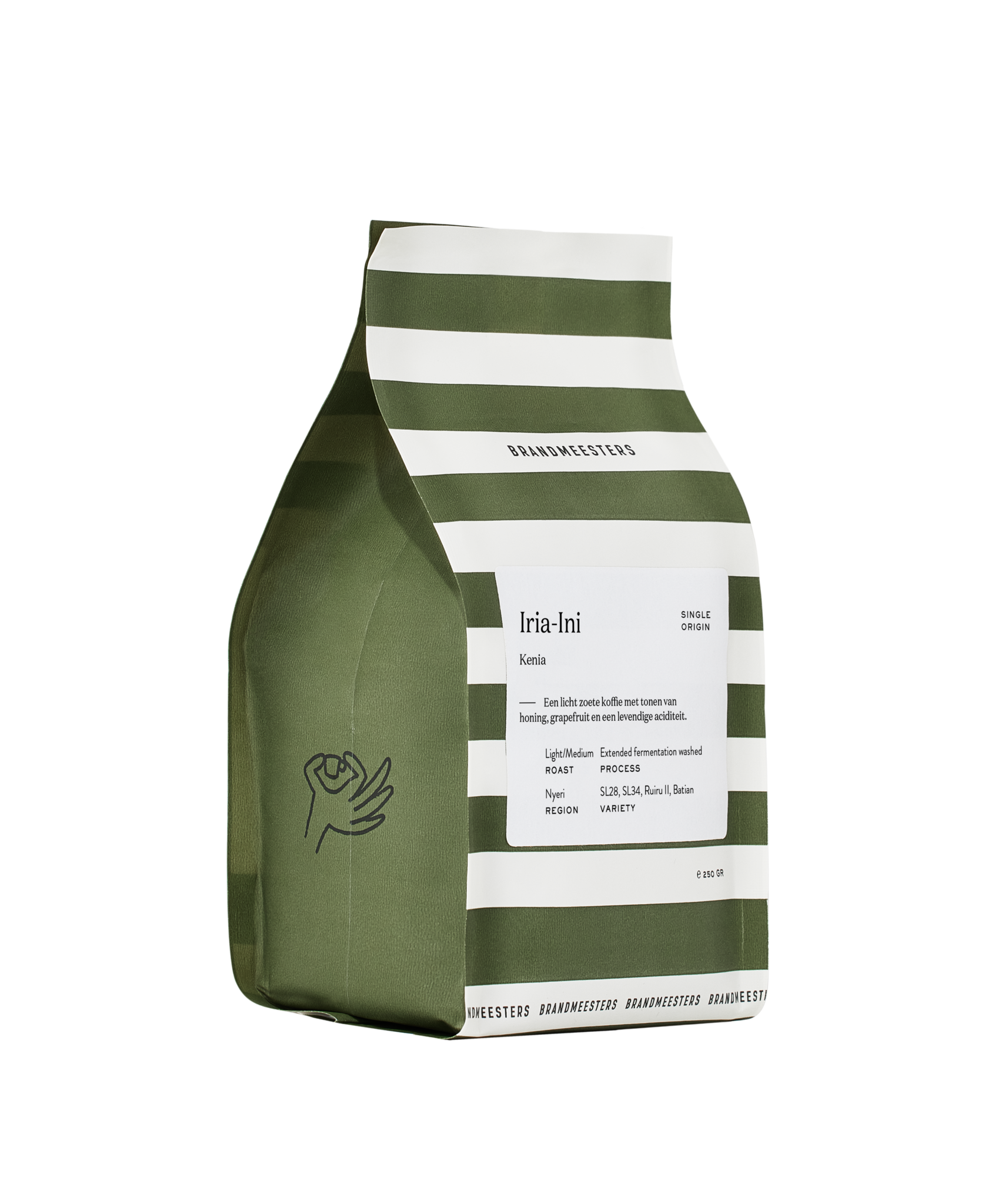Brandmeesters Kenia - Iria Ini 250 gr.