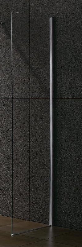 Zijwand walk in douche 8 mm veiligheidsglas