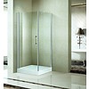 Douchecabine vierkant swingdeur met Nano coating 90