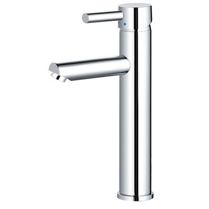 Wastafelmengkraan hoog Chroom