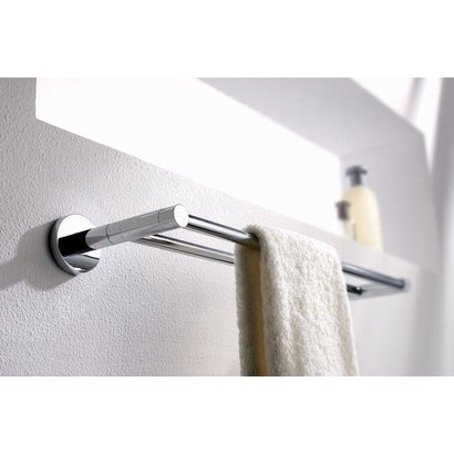 Handdoekrek dubbel Chroom