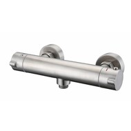 Douchemengkraan thermostatisch rond RVS