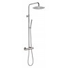 Doucheset thermostatisch (in hoogte verstelbaar) RVS douchekop 25 cm