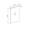 Basic spiegel 60 incl. spiegelverwarming