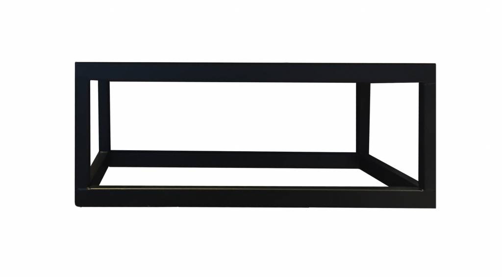 Fontein Frame staal Mat Zwart 40x22x15 cm