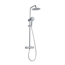 Doucheset thermostatisch Chicago Chroom douchekop 25 cm OP = OP